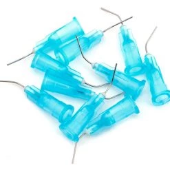 1UP Racing HD Curved Steel CA Glue Tips (Thin Glue) (10)