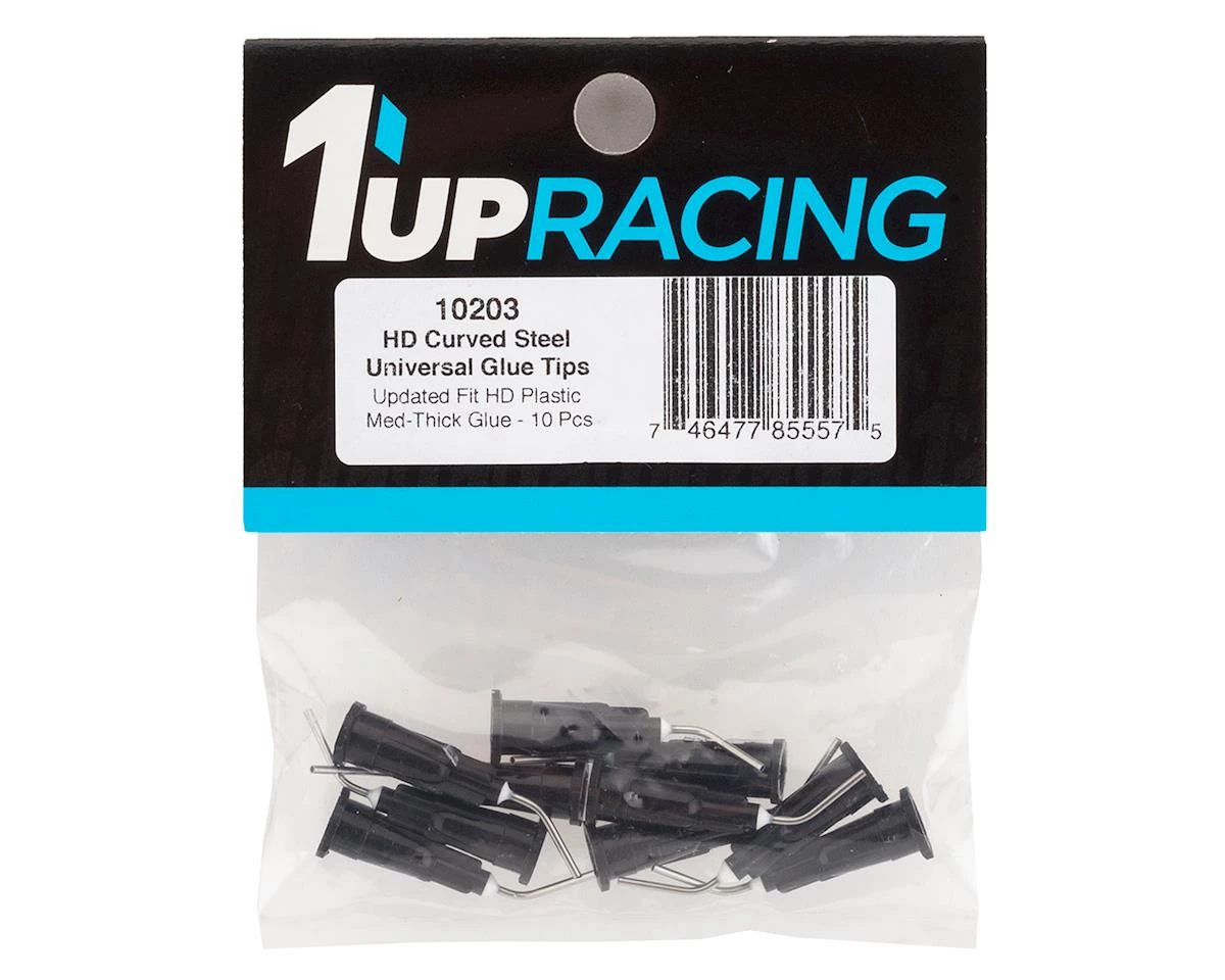 1UP Racing HD Curved Steel CA Glue Tips (Medium Glue) (10) 4 1UP Racing HD Curved Steel CA Glue Tips (Medium Glue) (10) - Image 2