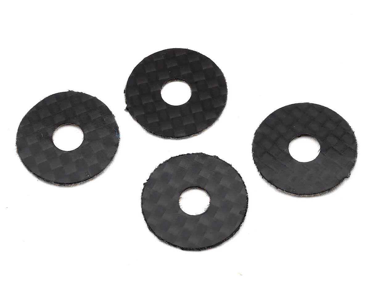 1UP Racing 5mm Carbon Fiber Body Washers (4) 3 1UP Racing 5mm Carbon Fiber Body Washers (4)