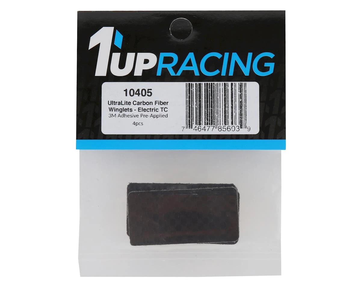 1UP Racing UltraLite Carbon Fiber 1/10 Electric TC Winglets (4) 5 1UP Racing UltraLite Carbon Fiber 1/10 Electric TC Winglets (4) - Image 3