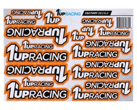 1UP Racing Decal Sheet (Orange) 3 1UP Racing Decal Sheet (Orange)