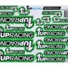 1UP Racing Decal Sheet (Green) -1UP Racing Sales Store 1up180007