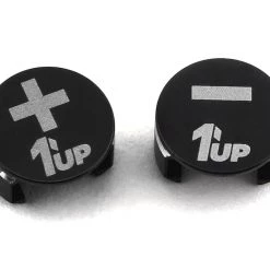 1UP Racing LowPro Bullet Plug Grips (Black/Black)