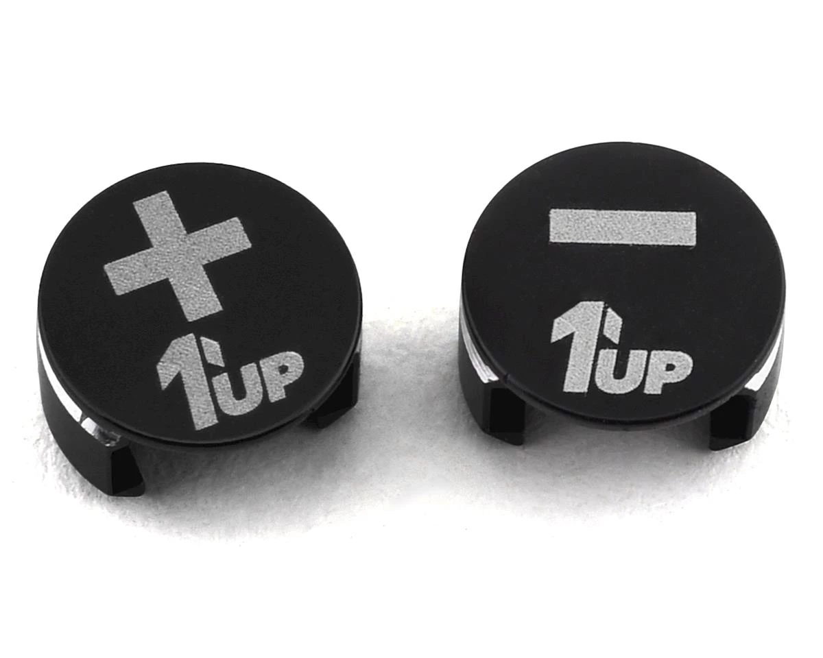 1UP Racing LowPro Bullet Plug Grips (Black/Black) 3 1UP Racing LowPro Bullet Plug Grips (Black/Black)