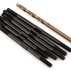 1UP Racing RC10 T6.2/SC6.2 Pro Duty Titanium Turnbuckle Set (Polished Black)