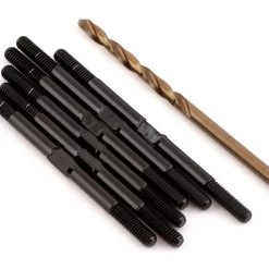 1UP Racing Schumacher Cougar LD2 Pro Duty Titanium Turnbuckle Set (Polished Black)