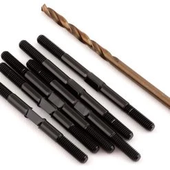 1UP Racing Schumacher CAT L1 Evo Pro Duty Titanium Turnbuckle Set (Polished Black)