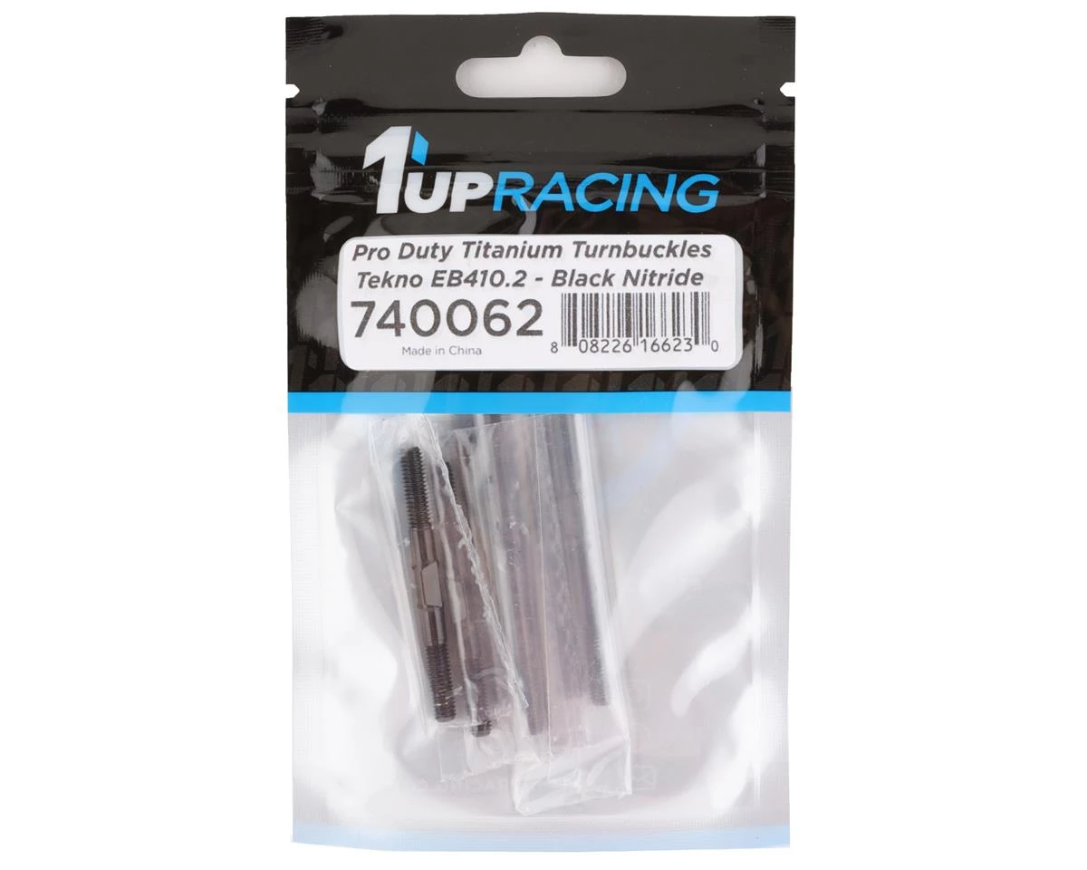 1UP Racing Tekno EB410.2 Pro Duty Titanium Turnbuckle Set (Polished Black) 4 1UP Racing Tekno EB410.2 Pro Duty Titanium Turnbuckle Set (Polished Black) - Image 2