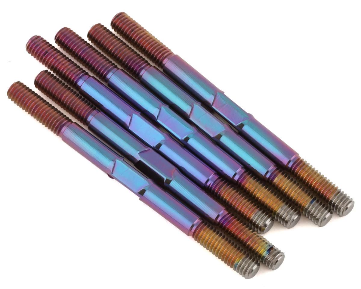 1UP Racing TLR 22 5.0 Pro Duty Titanium Turnbuckle (Triple Polished Bright Blue) 3 1UP Racing TLR 22 5.0 Pro Duty Titanium Turnbuckle (Triple Polished Bright Blue)