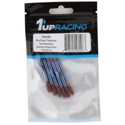1UP Racing TLR 22 5.0 Pro Duty Titanium Turnbuckle (Triple Polished Bright Blue) 5 1UP Racing TLR 22 5.0 Pro Duty Titanium Turnbuckle (Triple Polished Bright Blue) -1UP Racing Sales Store 1up740103 1