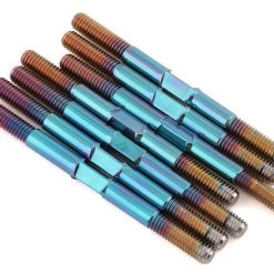 1UP Racing TLR 22X-4 Pro Duty Titanium Turnbuckles (Triple Polished Bright Blue)