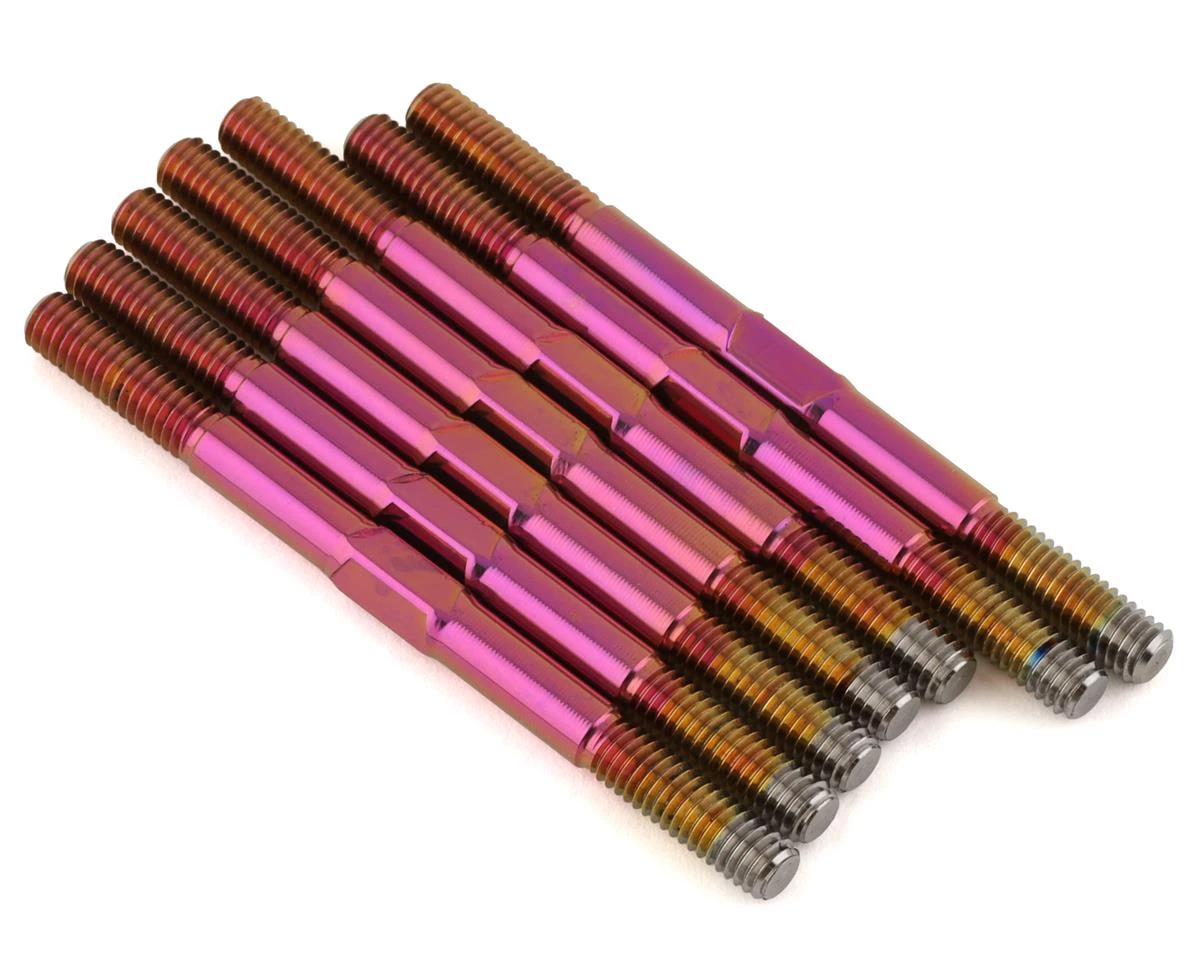 1UP Racing TLR 22S Pro Duty Titanium Turnbuckle (Triple Polished Purple) 3 1UP Racing TLR 22S Pro Duty Titanium Turnbuckle (Triple Polished Purple)