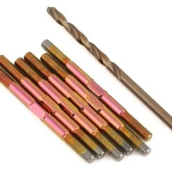 1UP Racing RC10B6.3/DR10 Pro Duty Titanium Turnbuckle (Triple Polished Pink)