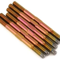 1UP Racing TLR 22 5.0 Pro Duty Titanium Turnbuckle (Triple Polished Pink)