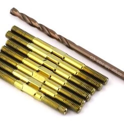 1UP Racing RC10B74.1 Pro Duty Titanium Turnbuckles (Triple Polished Gold)