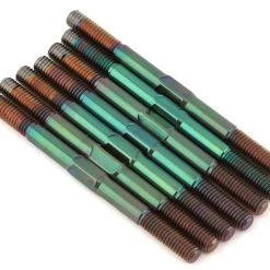 1UP Racing TLR 22S Pro Duty Titanium Turnbuckle (Triple Polished Green)