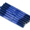 1UP Racing TLR 22X-4 Pro Duty Titanium Turnbuckle Set (Triple Polished Dark Blue)