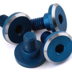 1UP Racing Sales Store 52 1UP Racing 3x4mm Aluminum Servo Mounting Screws w/4.2mm Neck (Blue) (4)