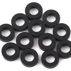 1UP Racing 3x6mm Precision Aluminum Shims (Black) (12) (2mm)