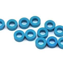 1UP Racing 3x6mm Precision Aluminum Shims (Blue) (12) (2.5mm)