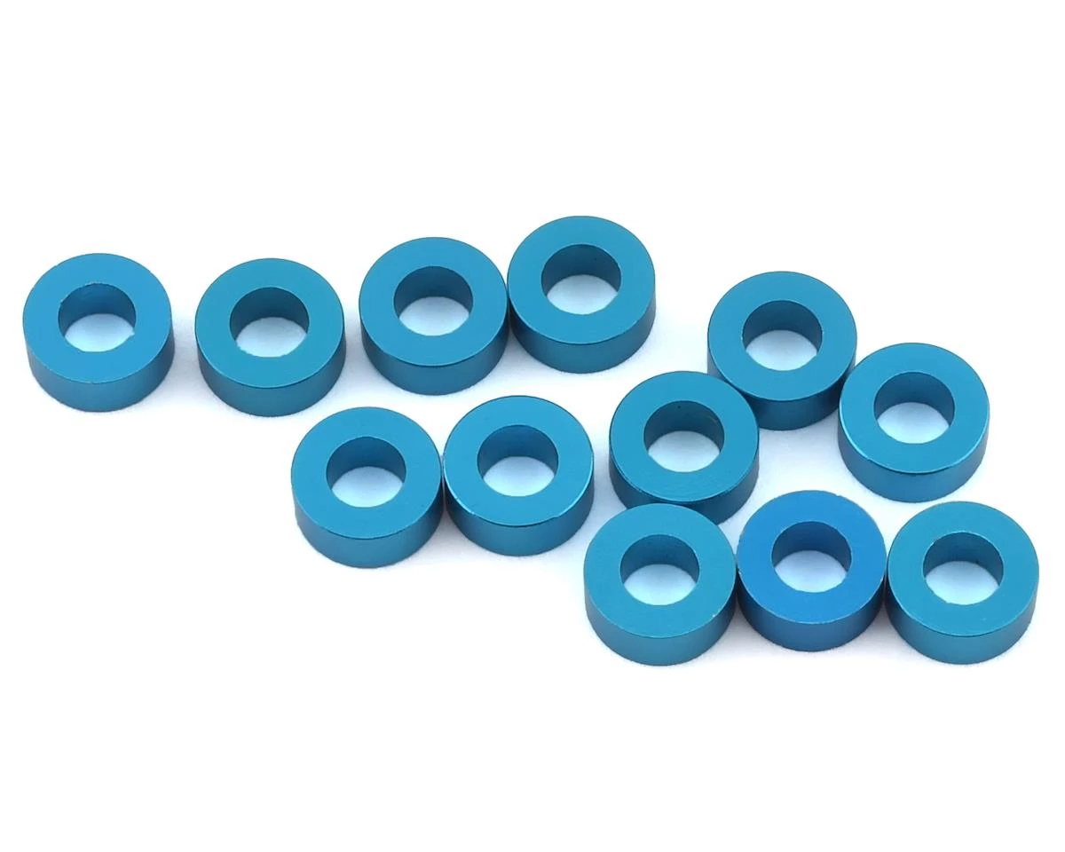 1UP Racing 3x6mm Precision Aluminum Shims (Blue) (12) (2.5mm) 3 1UP Racing 3x6mm Precision Aluminum Shims (Blue) (12) (2.5mm)