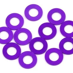 1UP Racing Sales Store 20 1UP Racing 3x6mm Precision Aluminum Shims (Purple) (12) (0.75mm)