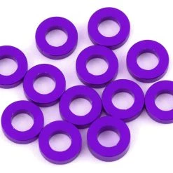 1UP Racing 3x6mm Precision Aluminum Shims (Purple) (12) (1mm)