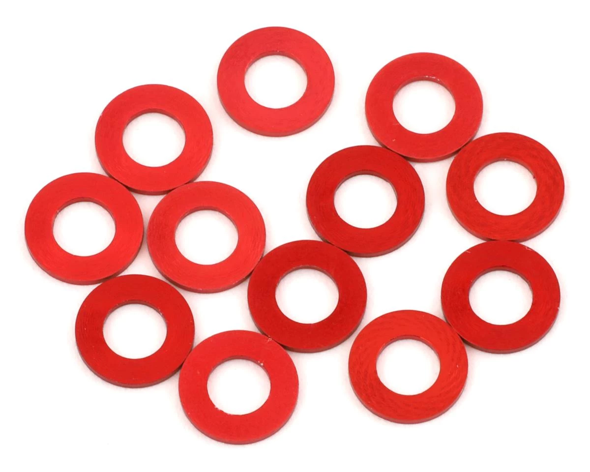 1UP Racing 3x6mm Precision Aluminum Shims (Red) (12) (0.25mm) 3 1UP Racing 3x6mm Precision Aluminum Shims (Red) (12) (0.25mm)