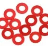 1UP Racing 3x6mm Precision Aluminum Shims (Red) (12) (0.5mm) -1UP Racing Sales Store 1up80332