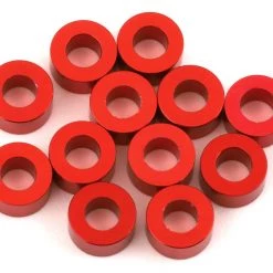1UP Racing 3x6mm Precision Aluminum Shims (Red) (12) (3mm)