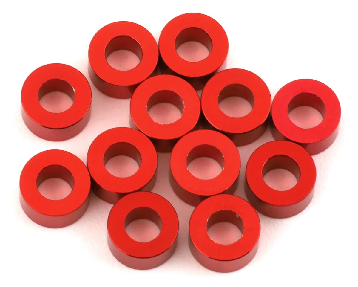 1UP Racing 3x6mm Precision Aluminum Shims (Red) (12) (3mm) 3 1UP Racing 3x6mm Precision Aluminum Shims (Red) (12) (3mm)