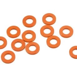 1UP Racing 3x6mm Precision Aluminum Shims (Orange) (12) (0.75mm)