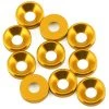1UP Racing 3mm Countersunk Washers (Gold) (10) -1UP Racing Sales Store 1up80369
