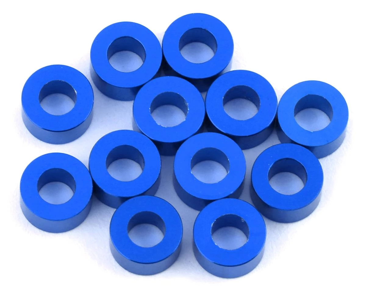 1UP Racing 3x6mm Precision Aluminum Shims (Dark Blue) (12) (2.5mm) 3 1UP Racing 3x6mm Precision Aluminum Shims (Dark Blue) (12) (2.5mm)