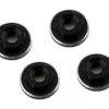 1UP Racing Lockdown UltraLite 4mm Serrated Wheel Nuts (Black) (4) -1UP Racing Sales Store 1up80501