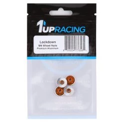 1UP Racing Lockdown UltraLite 4mm Serrated Wheel Nuts (Orange) (4) 5 1UP Racing Lockdown UltraLite 4mm Serrated Wheel Nuts (Orange) (4) -1UP Racing Sales Store 1up80551 1
