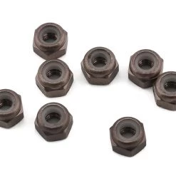 1UP Racing 3mm Aluminum Locknuts (Bronze) (8)