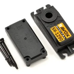 Savox SH1290MG Upper/Lower Case Set w/Hardware