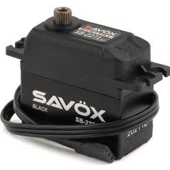 Savox SB-2271SG "High Speed" Black Edition Brushless Steel Gear Digital Servo (High Voltage)