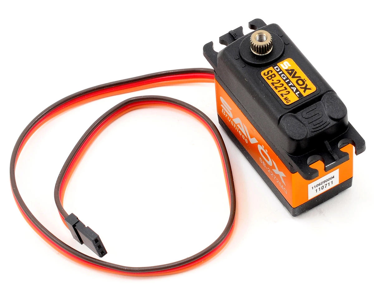 Savox SB-2272SG Lightning Speed Brushless Steel Gear Servo (High Voltage) 3 Savox SB-2272SG Lightning Speed Brushless Steel Gear Servo (High Voltage)