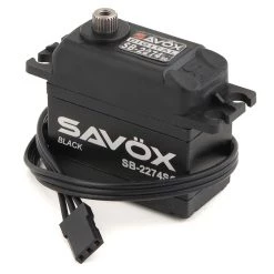 Savox SB-2274SG "High Speed" Black Edition Brushless Steel Gear Digital Servo (High Voltage)