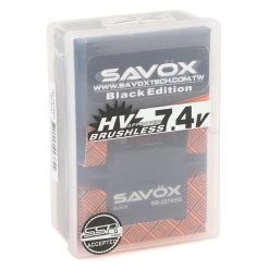 Savox SB-2274SG "High Speed" Black Edition Brushless Steel Gear Digital Servo (High Voltage) -1UP Racing Sales Store sav sb 2274sg be 2