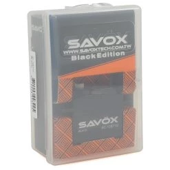 Savox SC-1257TG Black Edition "Super Speed" Titanium Gear Servo -1UP Racing Sales Store sav sc 1257tg be 2