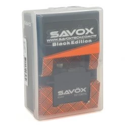 Savox SC-1258TG Black Edition Standard Digital "High Speed" Titanium Gear Servo -1UP Racing Sales Store sav sc 1258tg be 2