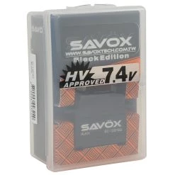 Savox SC-1267SG Black Edition Super Speed Steel Gear Servo (High Voltage) -1UP Racing Sales Store sav sc 1267sg be 2