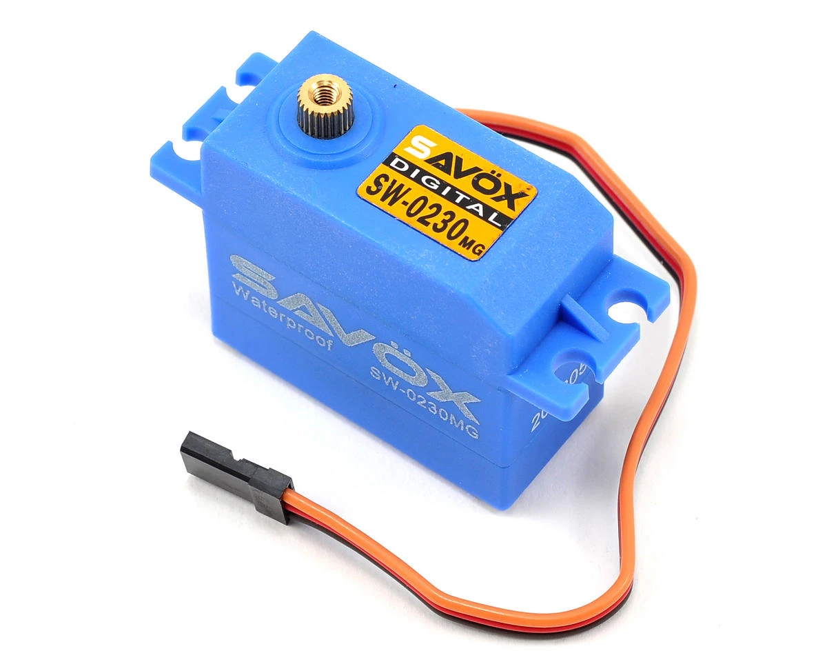 Savox SW-0230MG Waterproof Metal Gear Digital Servo (High Voltage) 3 Savox SW-0230MG Waterproof Metal Gear Digital Servo (High Voltage)