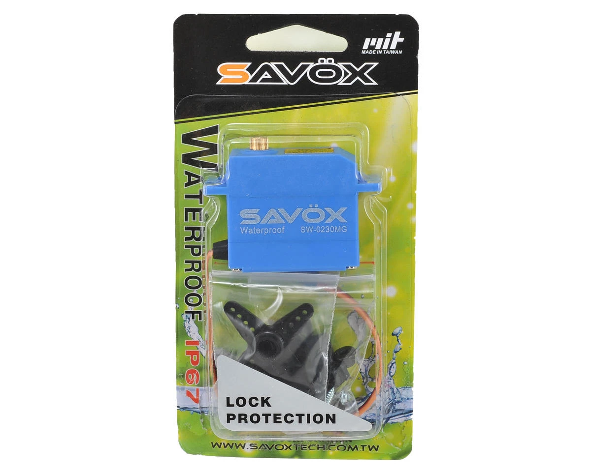 Savox SW-0230MG Waterproof Metal Gear Digital Servo (High Voltage) 5 Savox SW-0230MG Waterproof Metal Gear Digital Servo (High Voltage) - Image 3