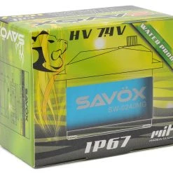 Savox SW-0240MG "Super Speed" Waterproof Digital 1/5 Scale Servo (High Voltage) 7 Savox SW-0240MG "Super Speed" Waterproof Digital 1/5 Scale Servo (High Voltage) -1UP Racing Sales Store sav sw 0240mg 2