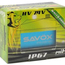 Savox SW-0241MG "Super Torque" Waterproof Digital 1/5 Scale Servo (High Voltage) -1UP Racing Sales Store sav sw 0241mg 2