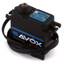 Savox SW-1210SG Black Edition "Tall" Waterproof Digital Servo (High Voltage)